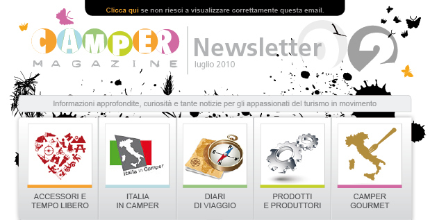 newsletter di Campermagazine